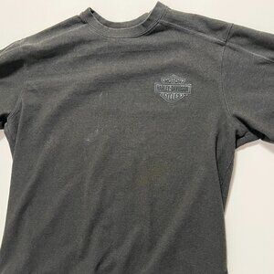 Harley Davidson Sweatshirt Crewneck Pullover Motorcycle Black Men's size XL